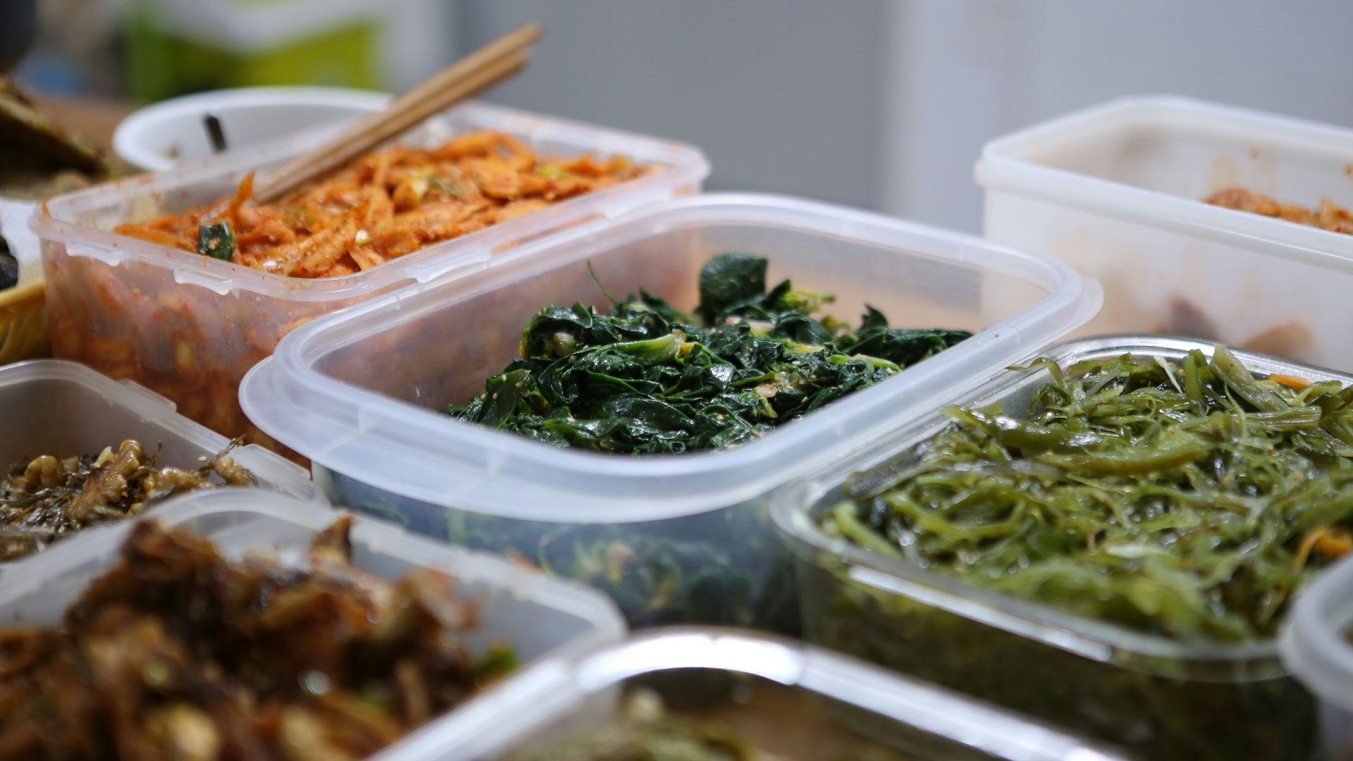 variety of cooked foods