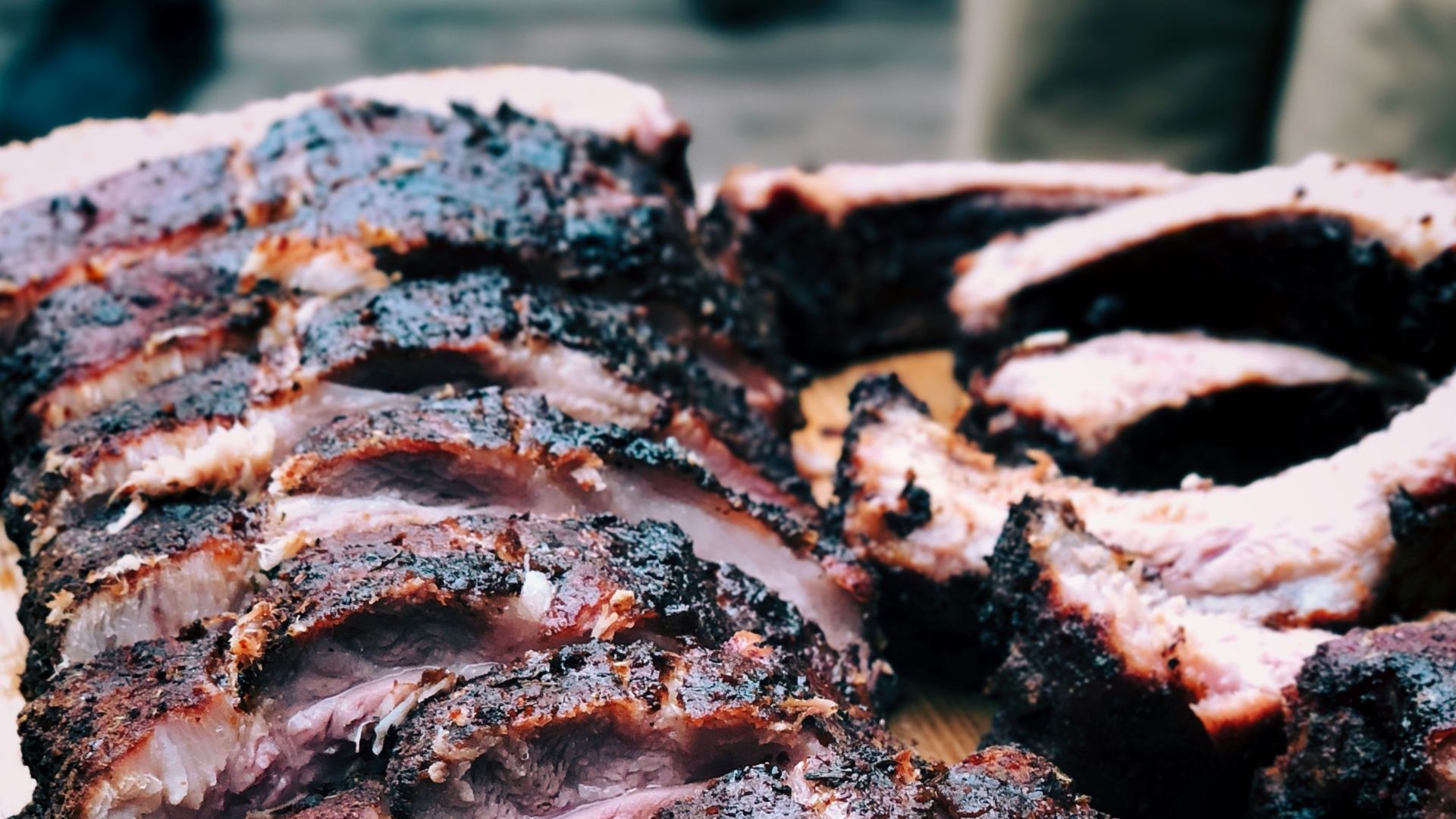 board of grilled meats