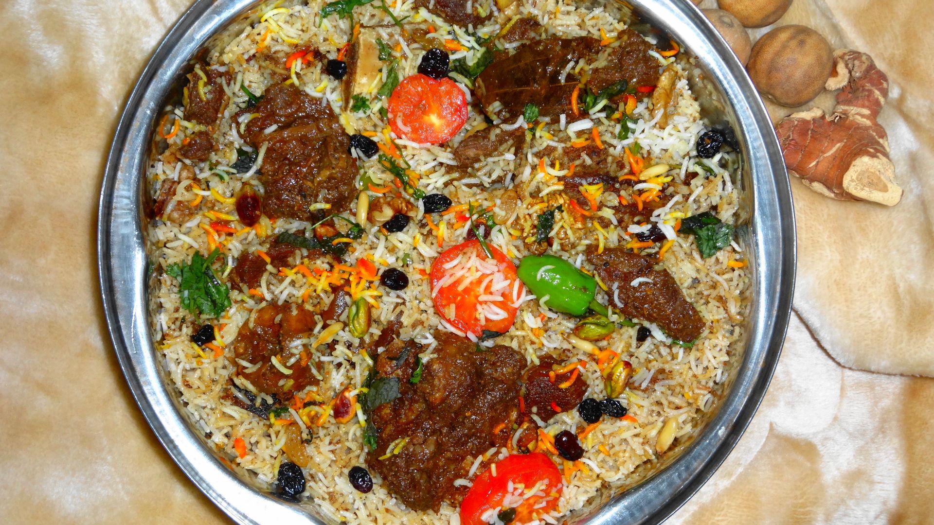 File:Arabian Camel Meat Biryani.JPG