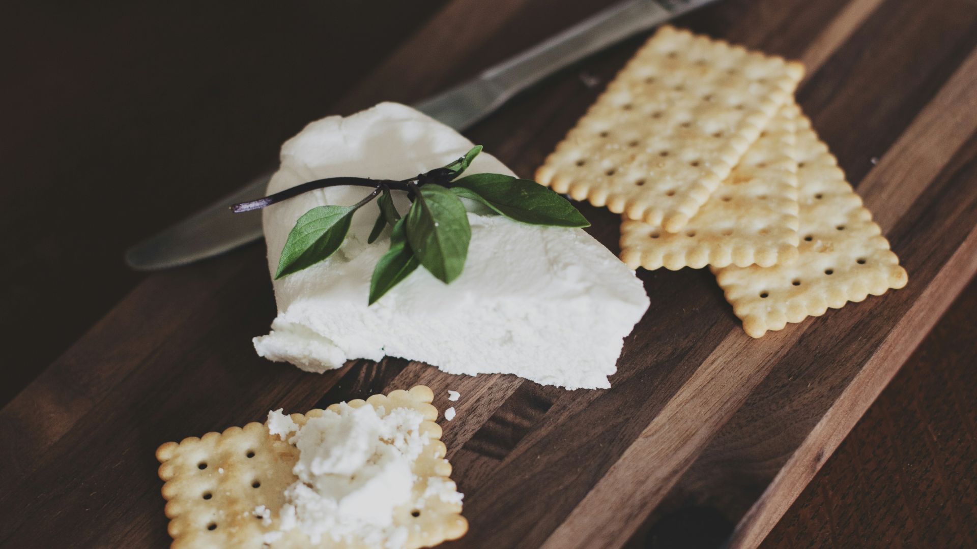 biscuits on chopping board