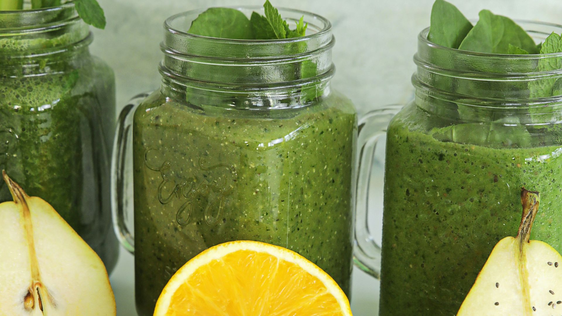 a table with fruits and vegetables