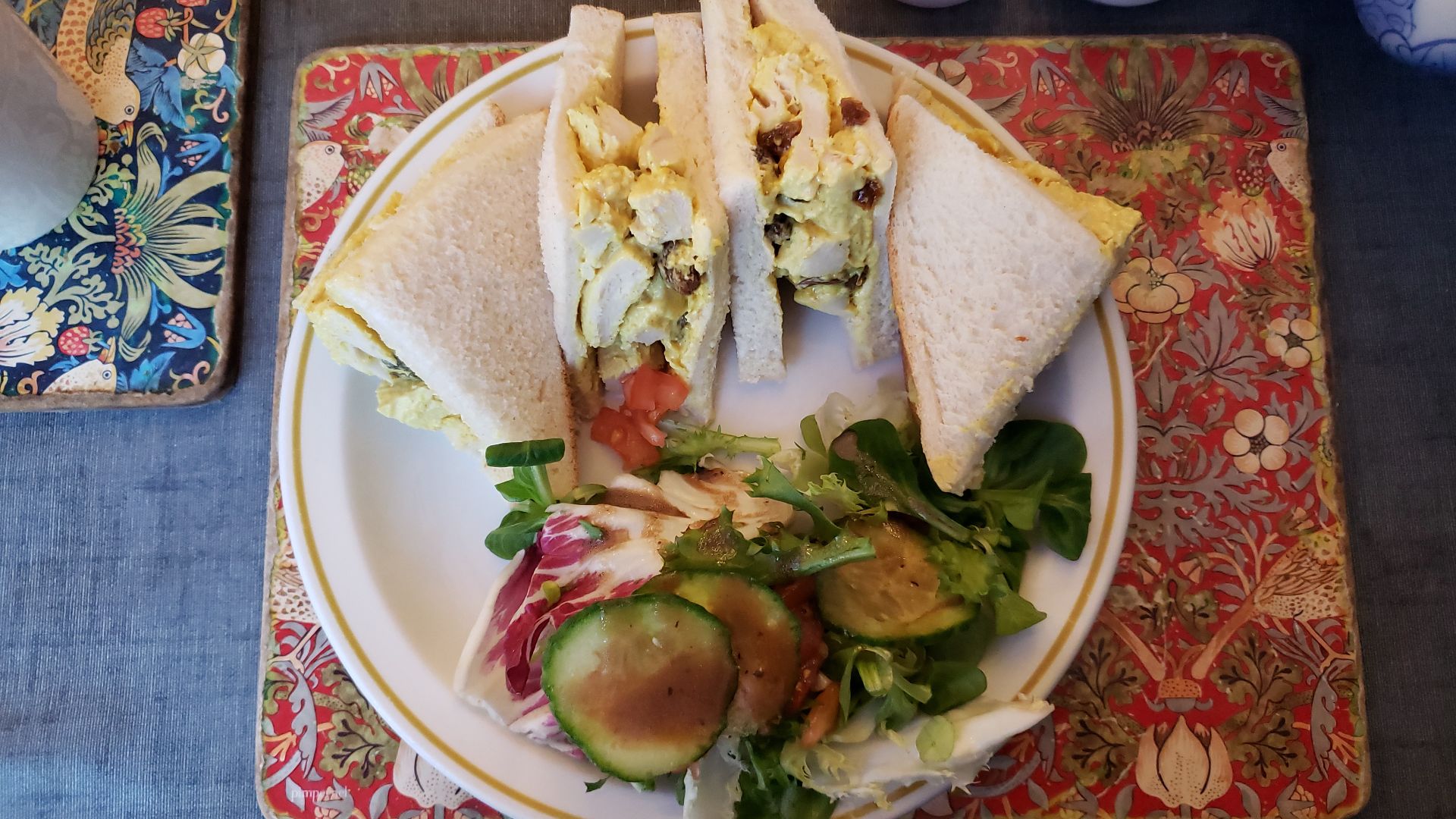 File:Coronation Chicken Sandwich - That Little Tea Shop 2024-01-11.jpg