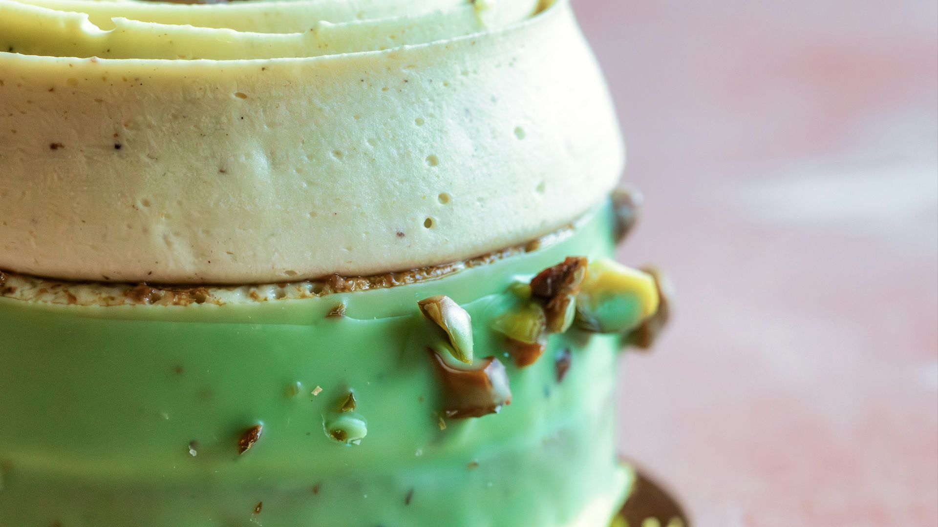 a close up of a cake on a plate