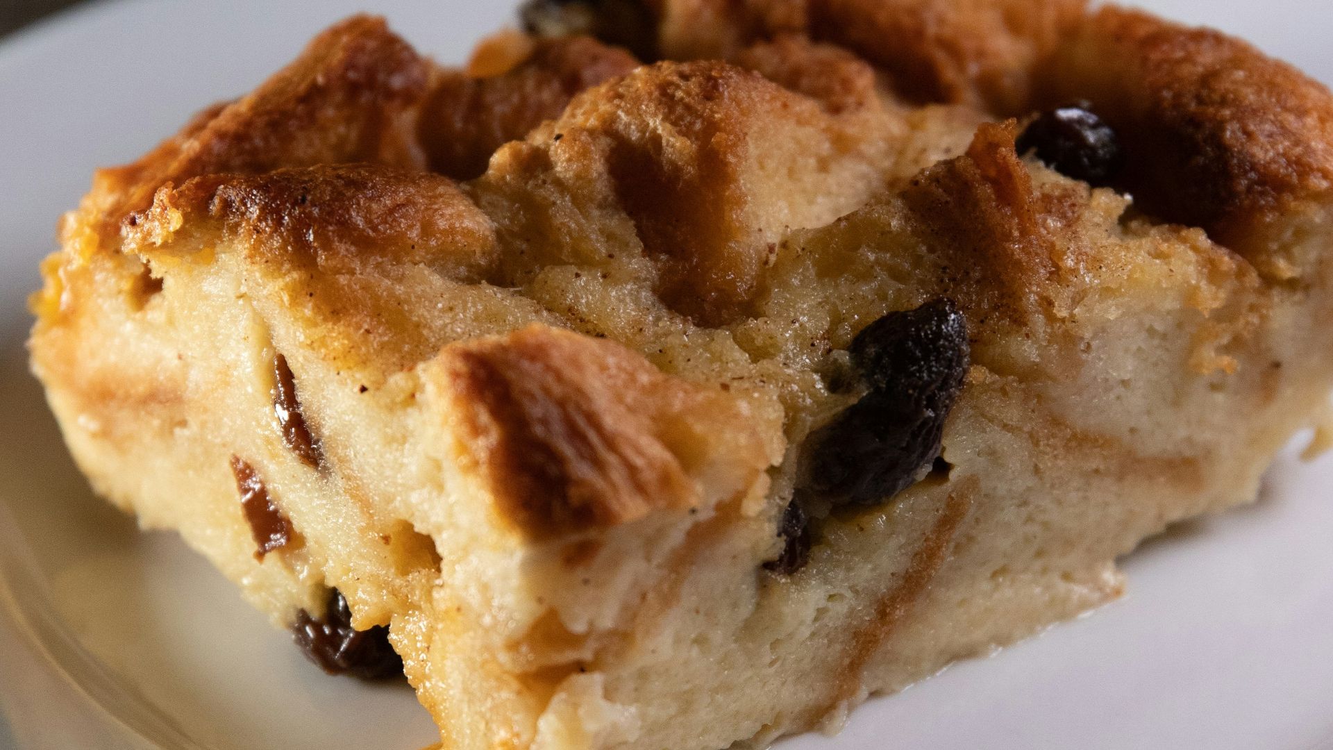brown bread on white ceramic plate