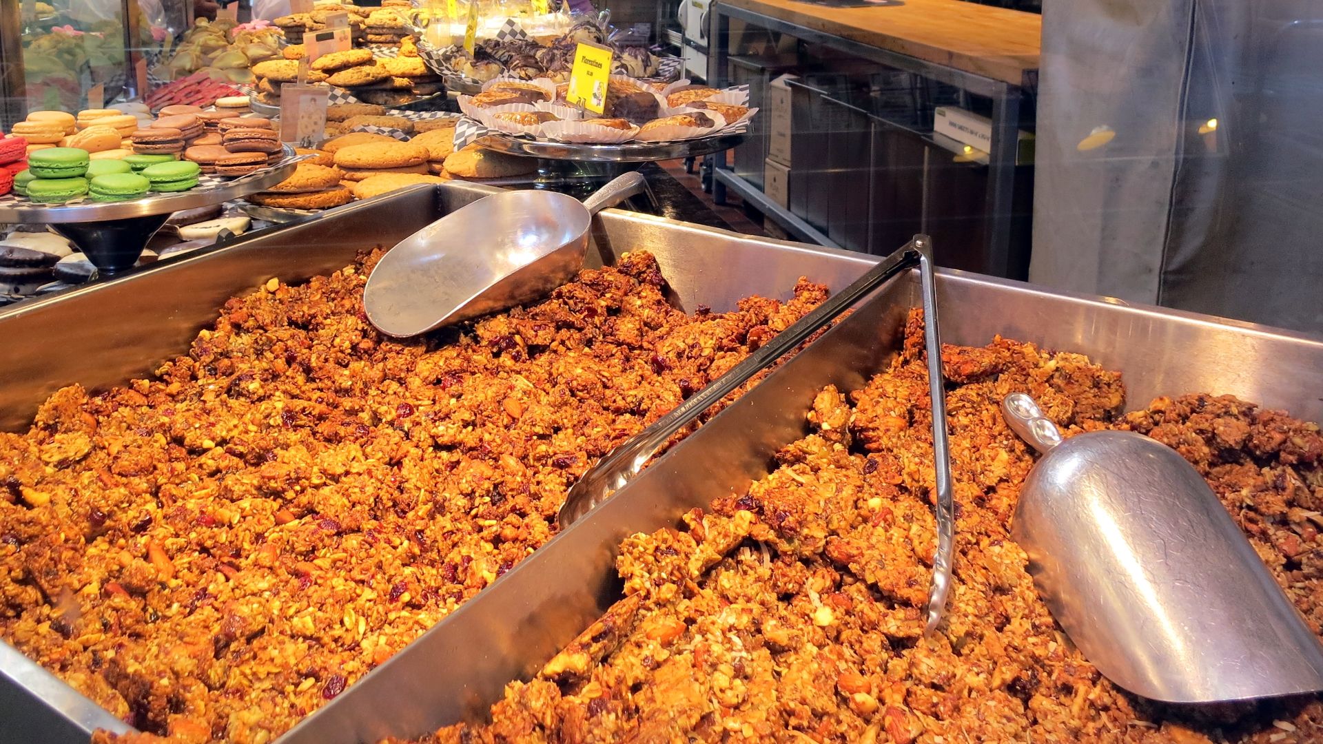 File:Granola clusters at Stuart's Baked Goods (7804388346).jpg
