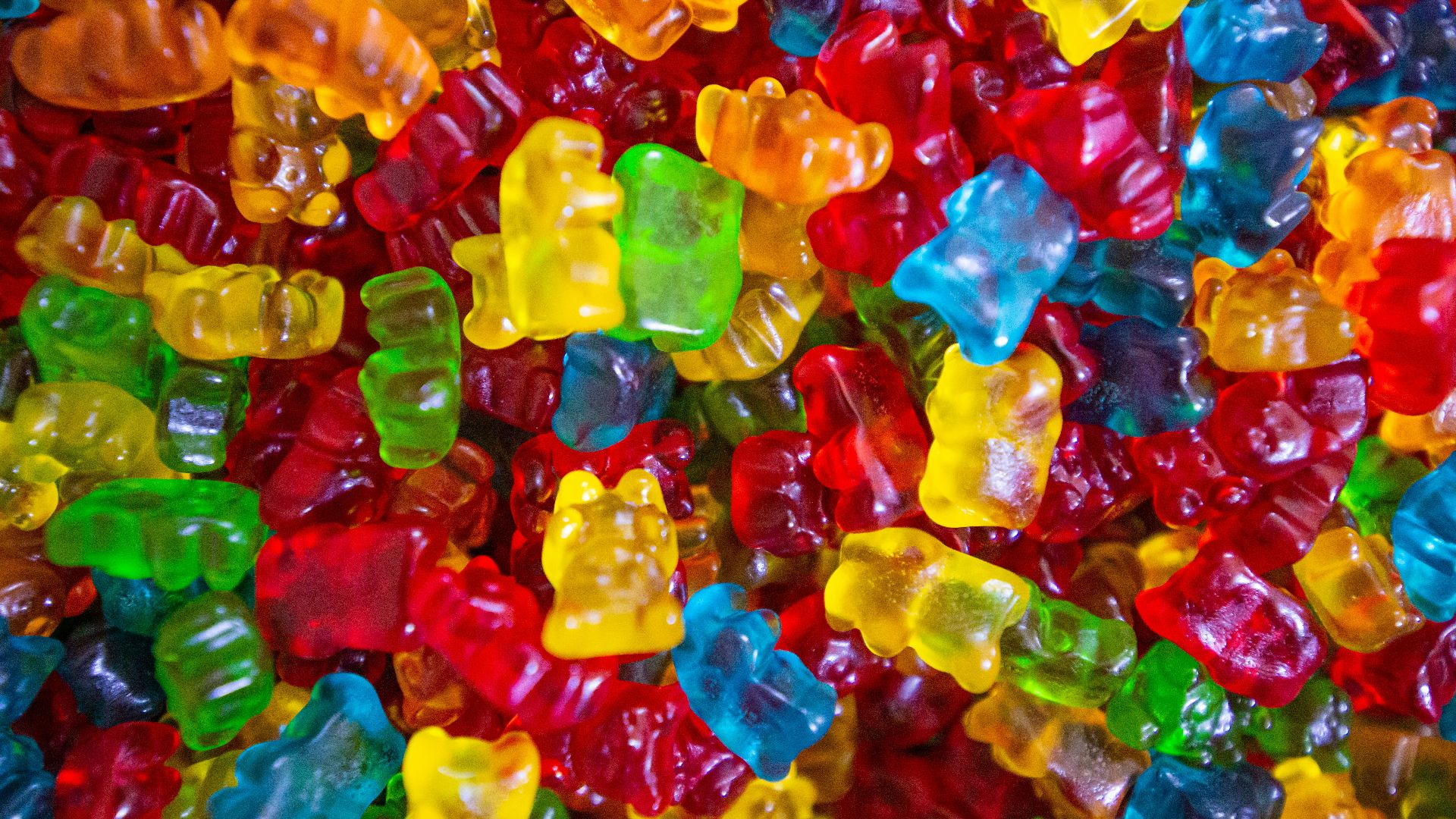 yellow green and red plastic beads