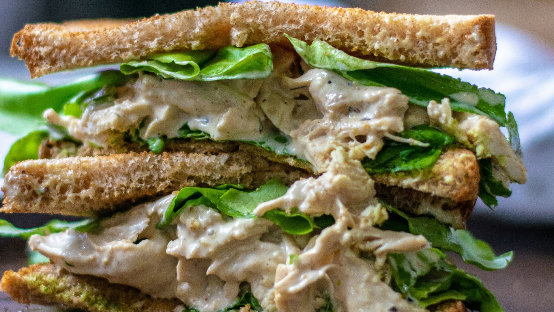 a sandwich on a plate