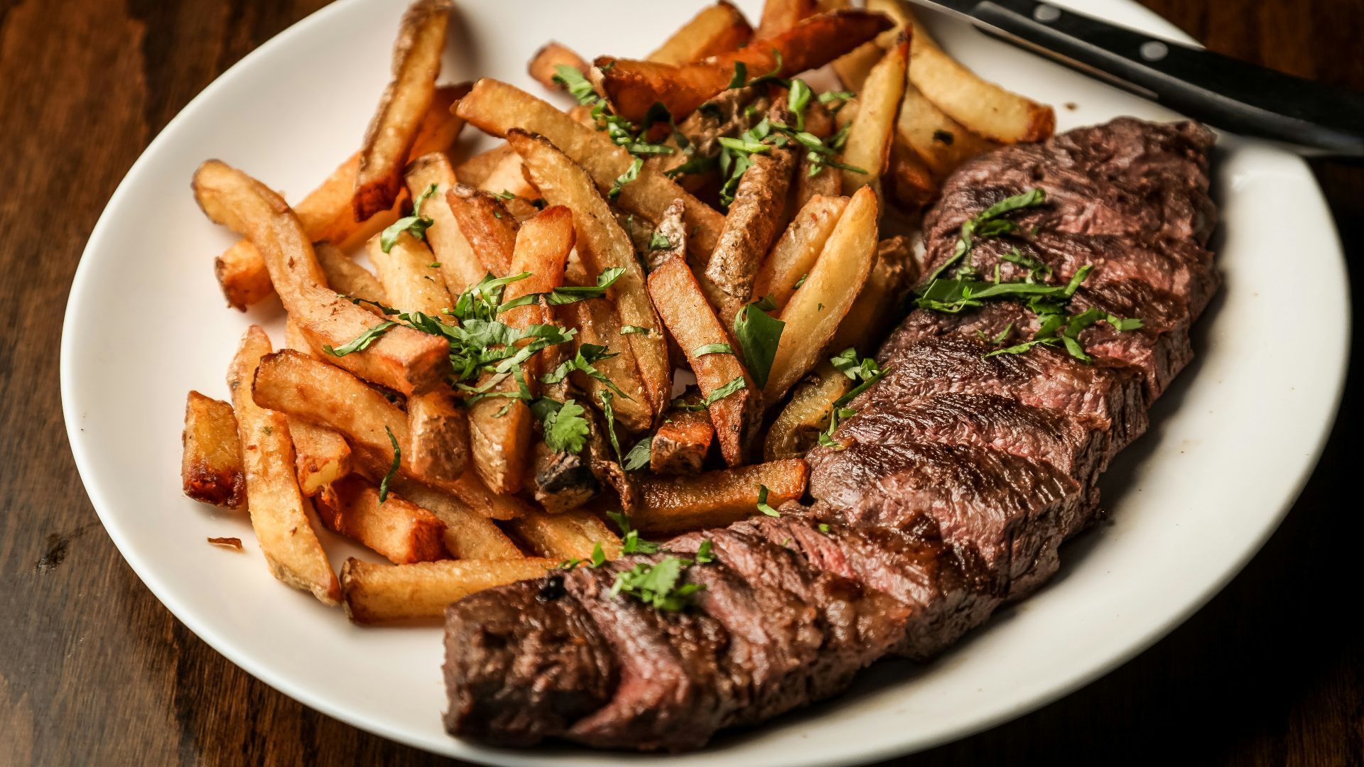 grilled meat on white ceramic plate