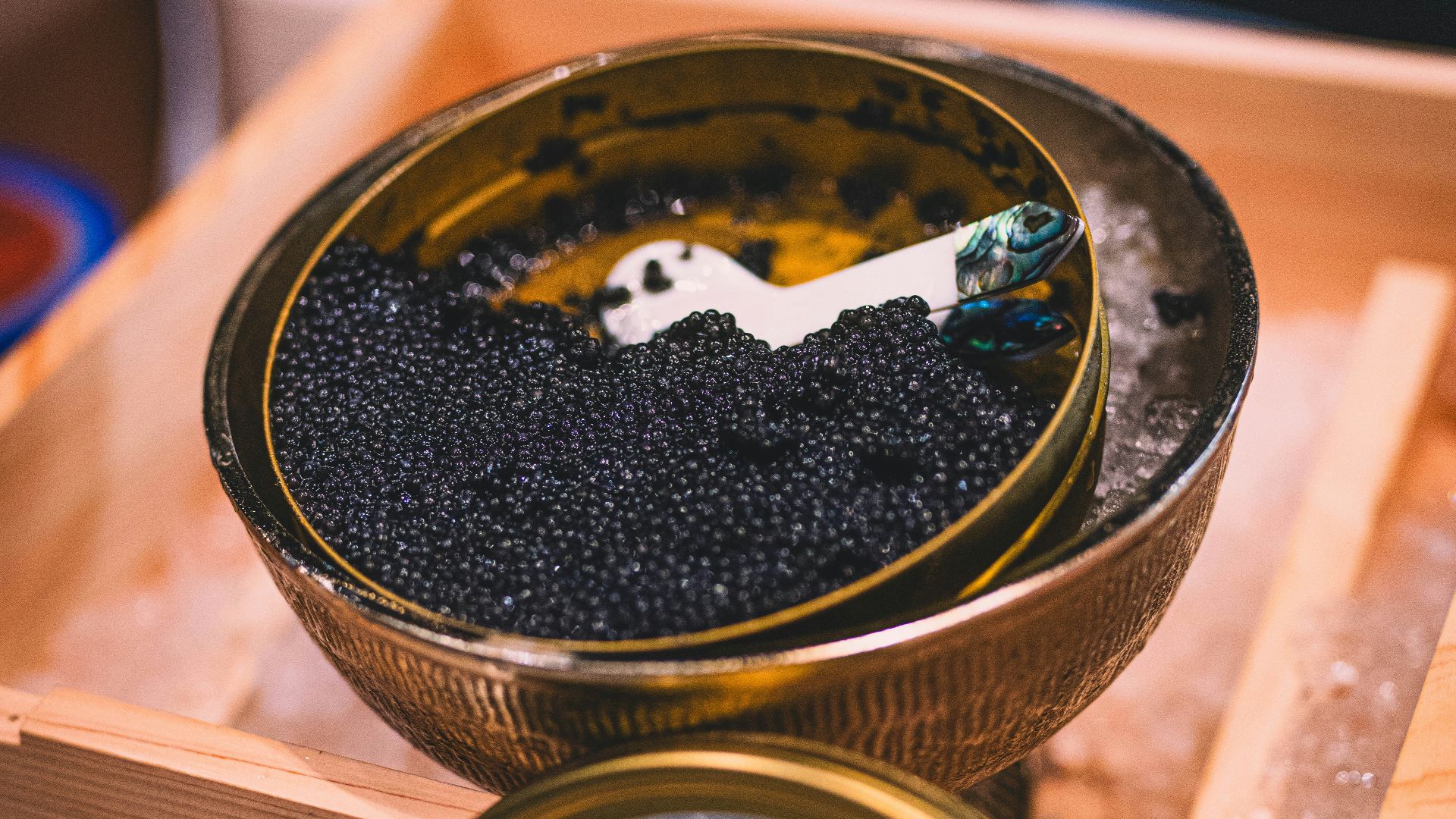 Tsar nicolai estate malossol caviar in a tin