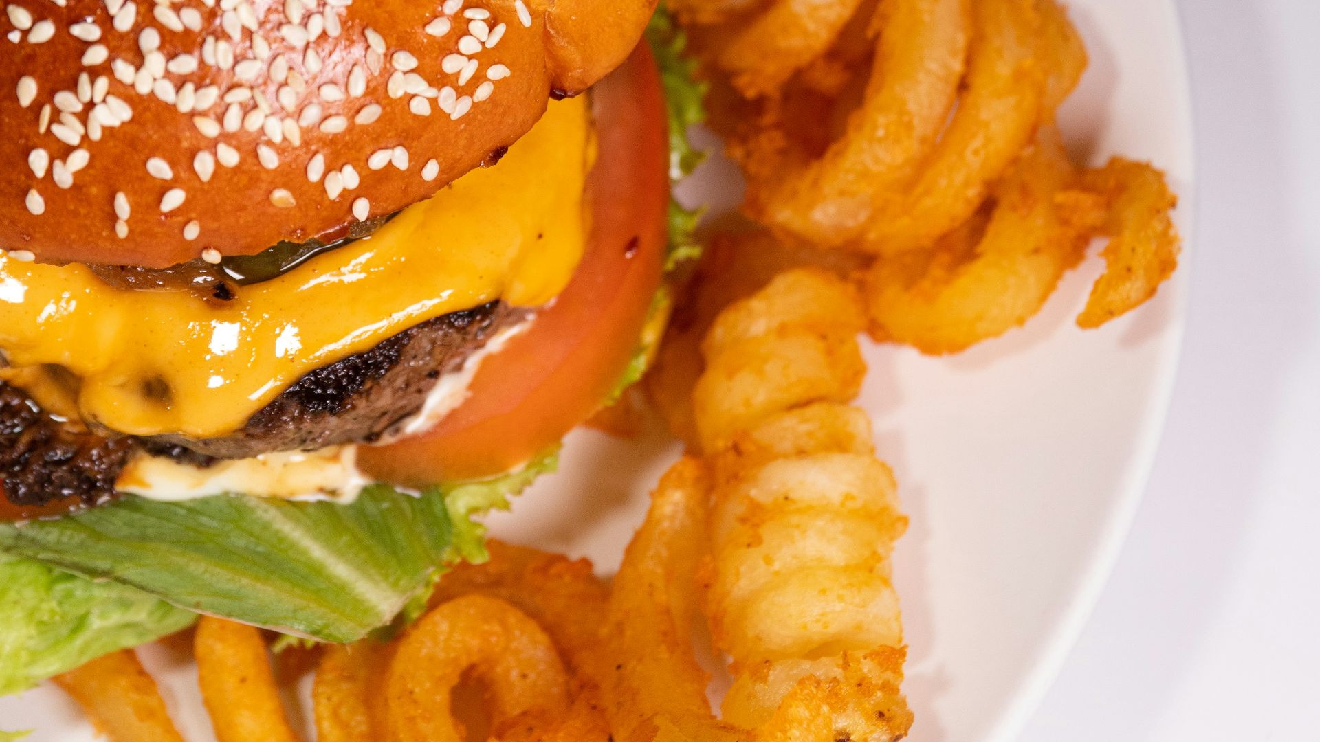 a sandwich and fries on a plate
