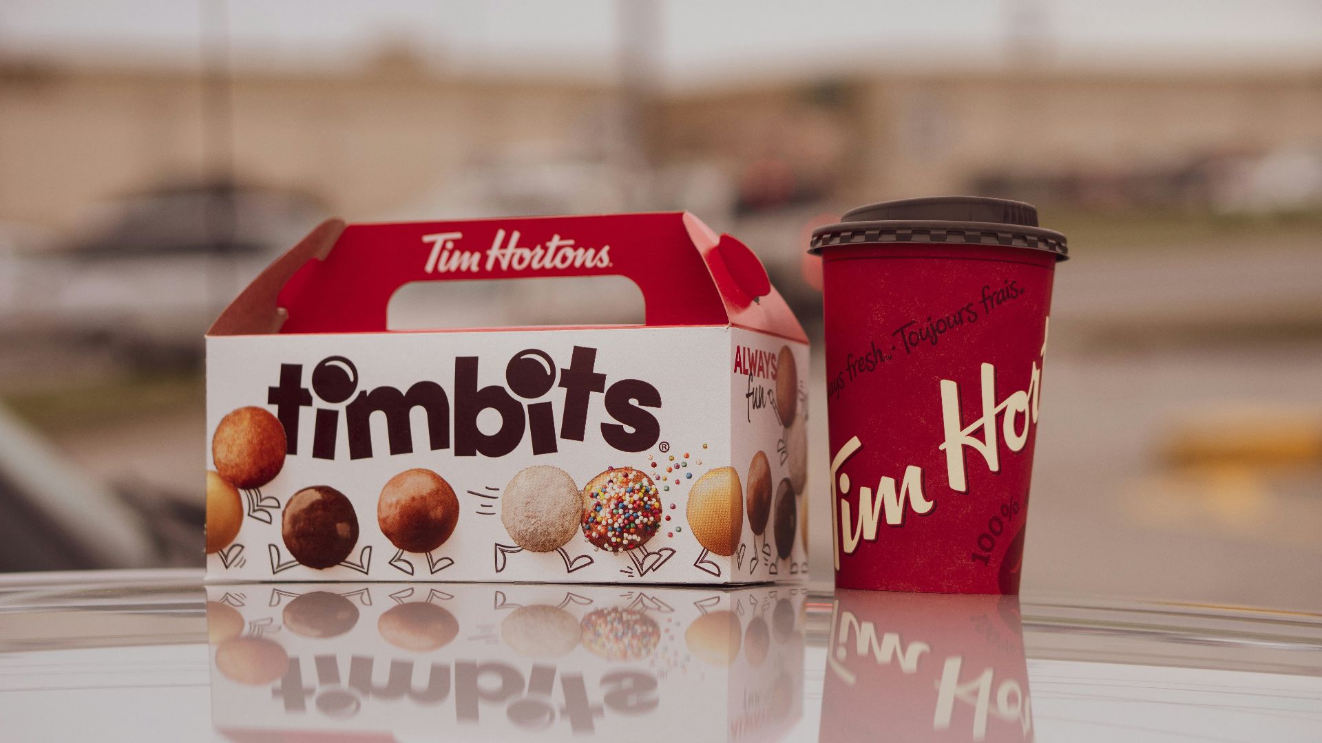 Timbits doughnut box