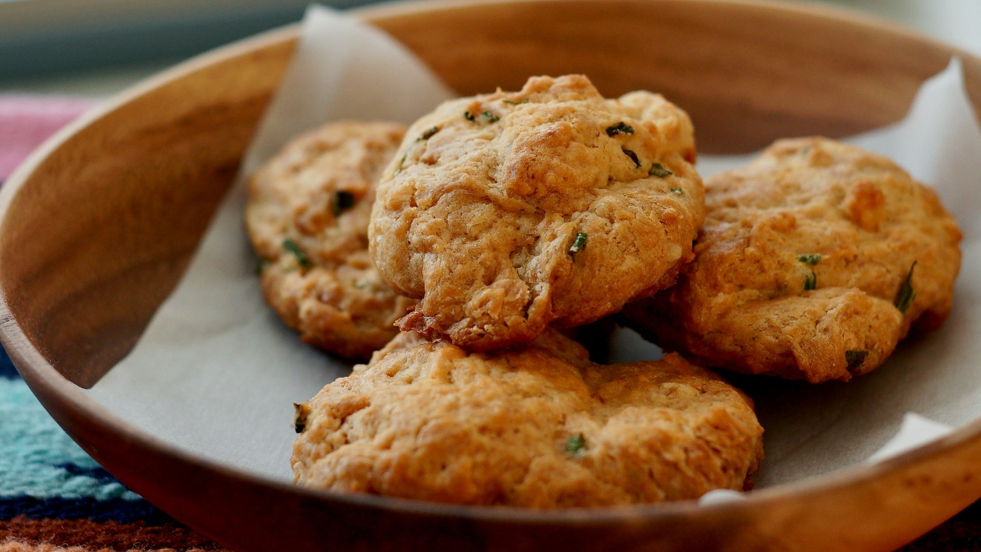 brown cookies on white ceramic plate
