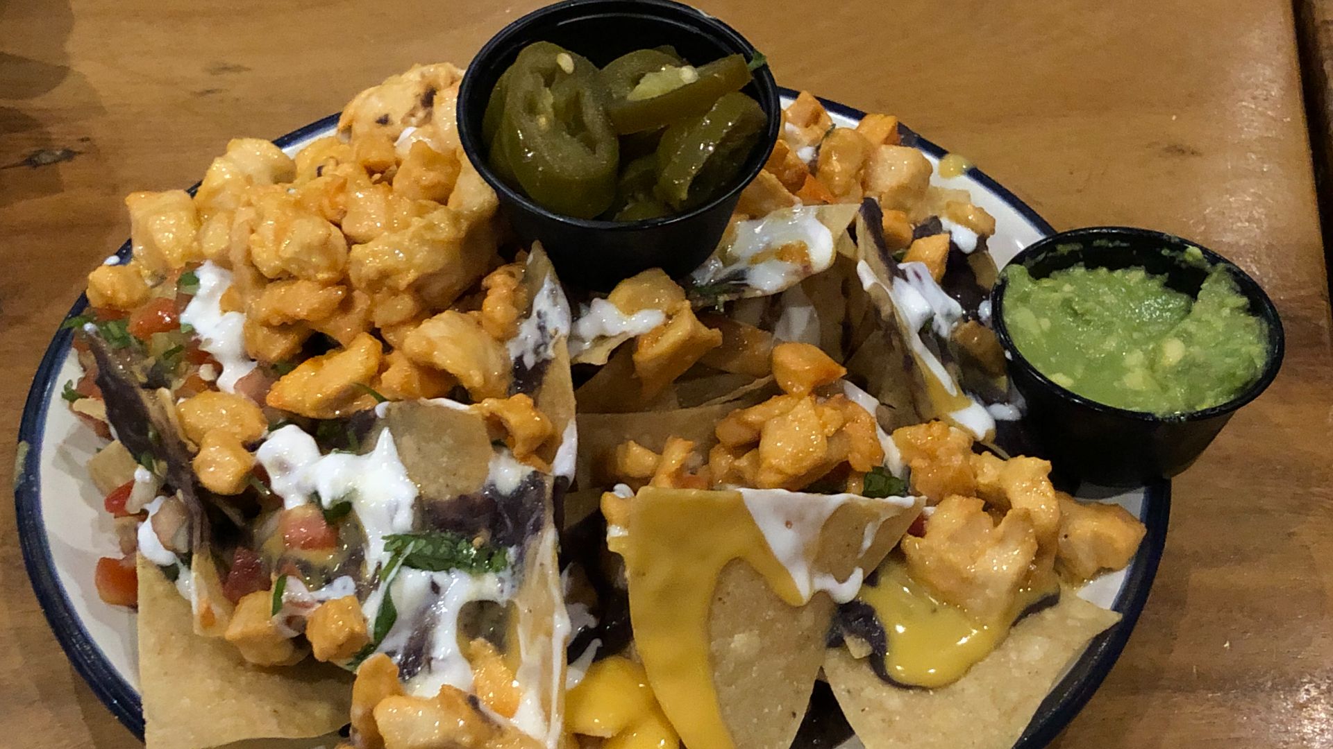 File:2021-09-28 20 35 28 Chicken nachos at the Asadero Mexican Grill in Rochelle Park Township, Bergen County, New Jersey.jpg