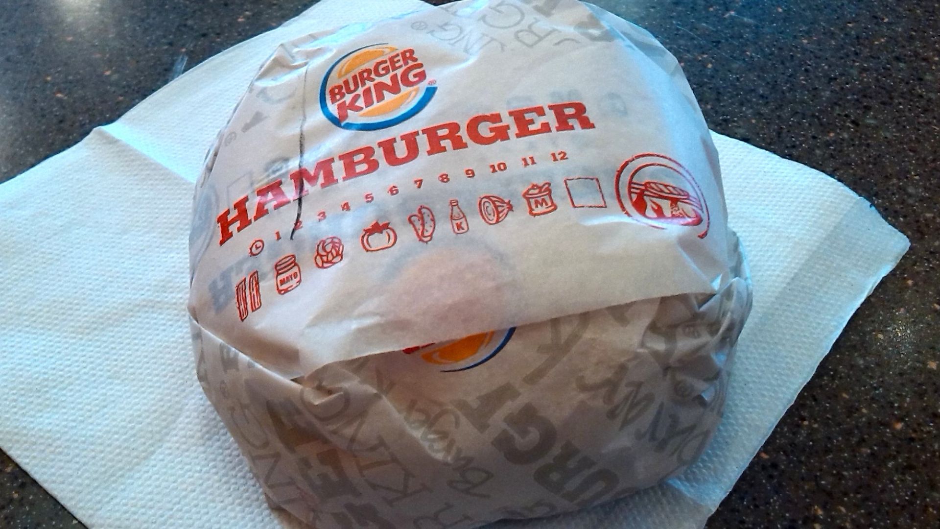 File:Burger King Hamburger packaging.jpg