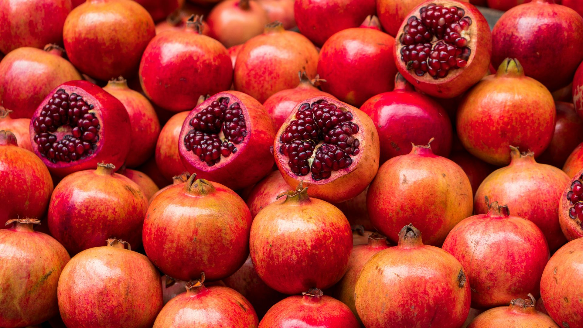 pomegranate fruits