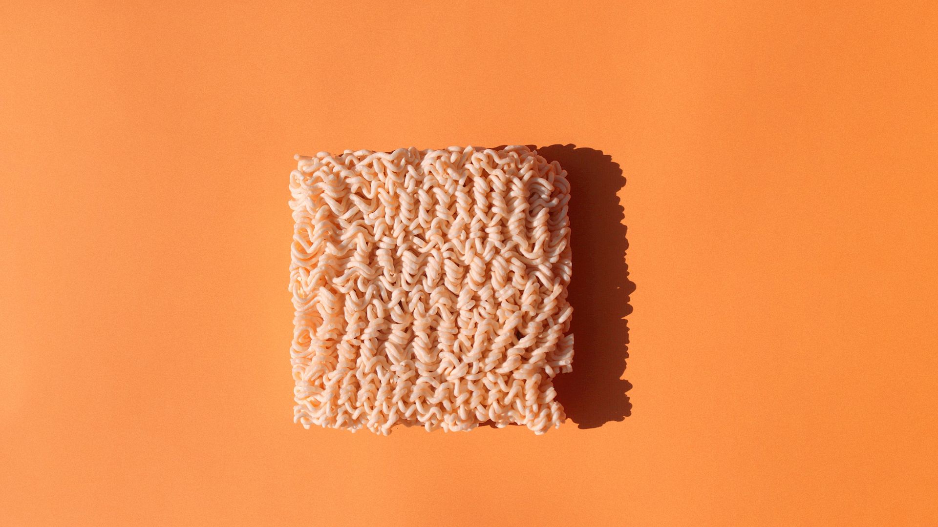 white powder on brown textile