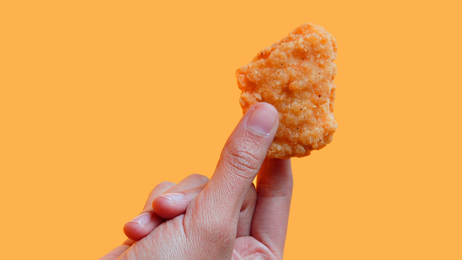 person holding biscuit