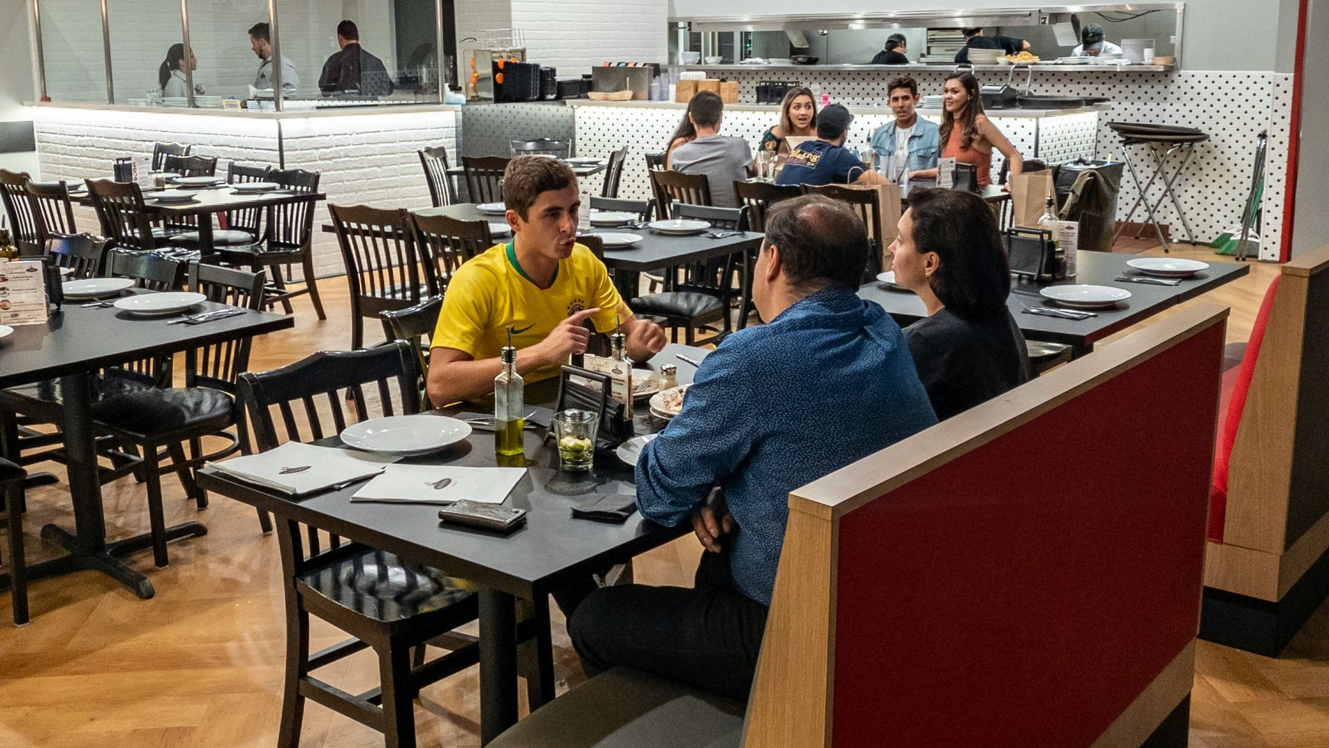 people sits in building