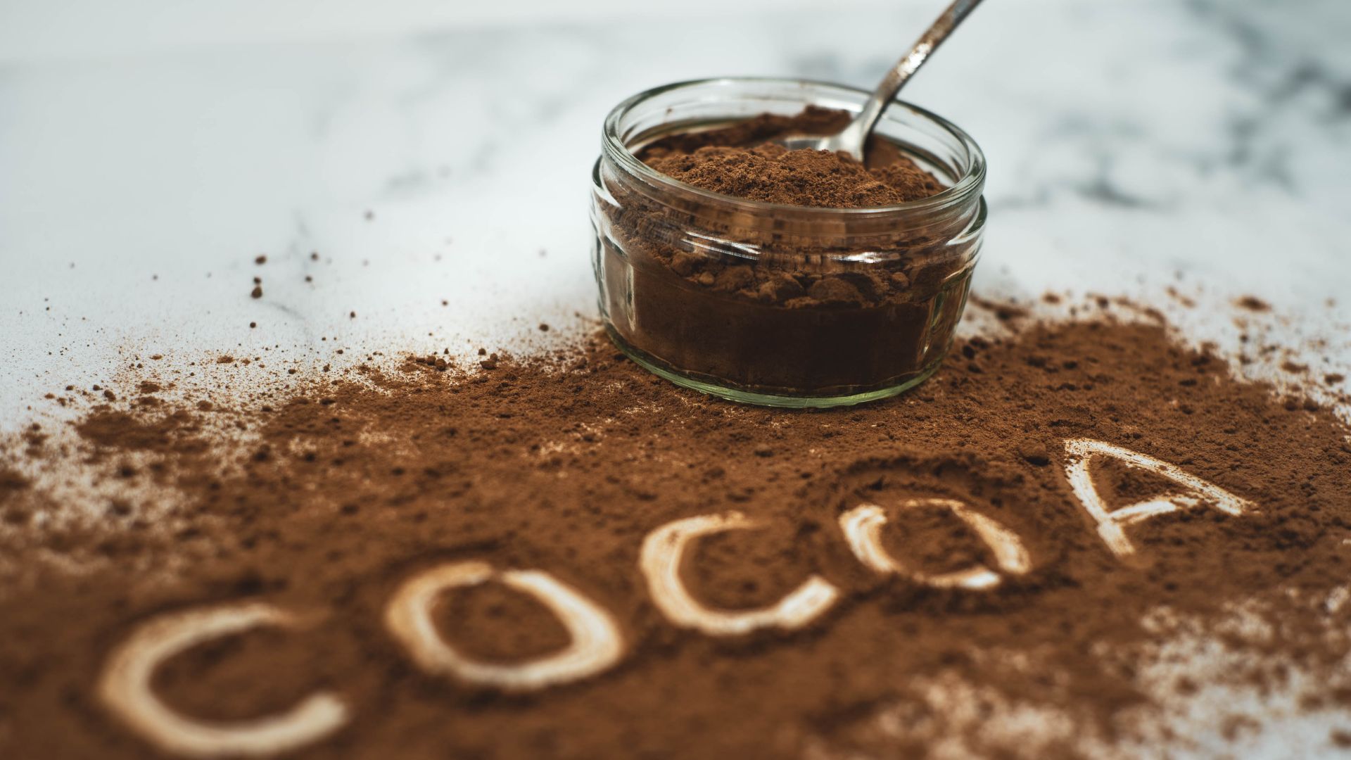 File:Cocoa Spelled Out in Cocoa Powder.jpg