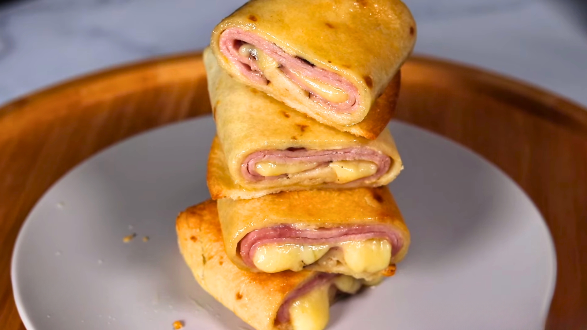 12. Ham And Pineapple Wraps