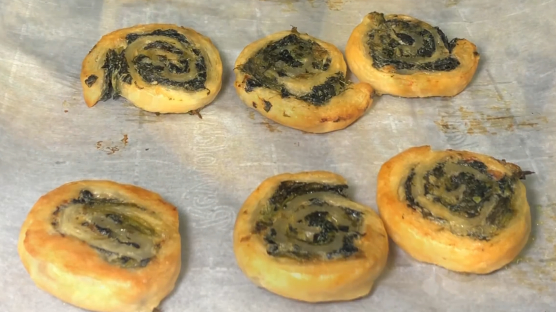 17. Cheese And Spinach Pinwheels