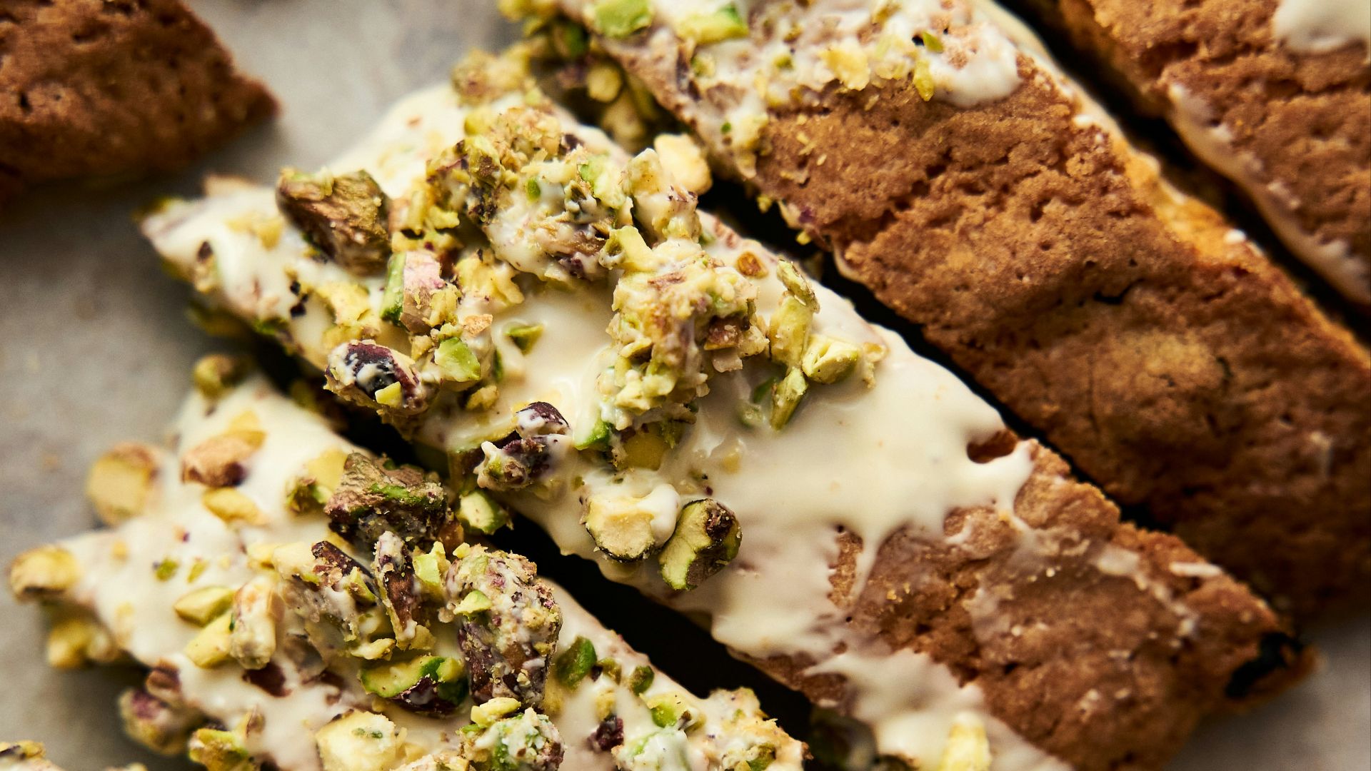 a bunch of food that is on a table