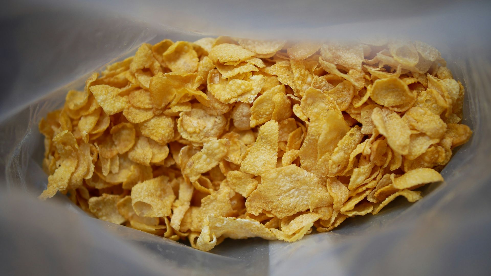 brown chips on white paper