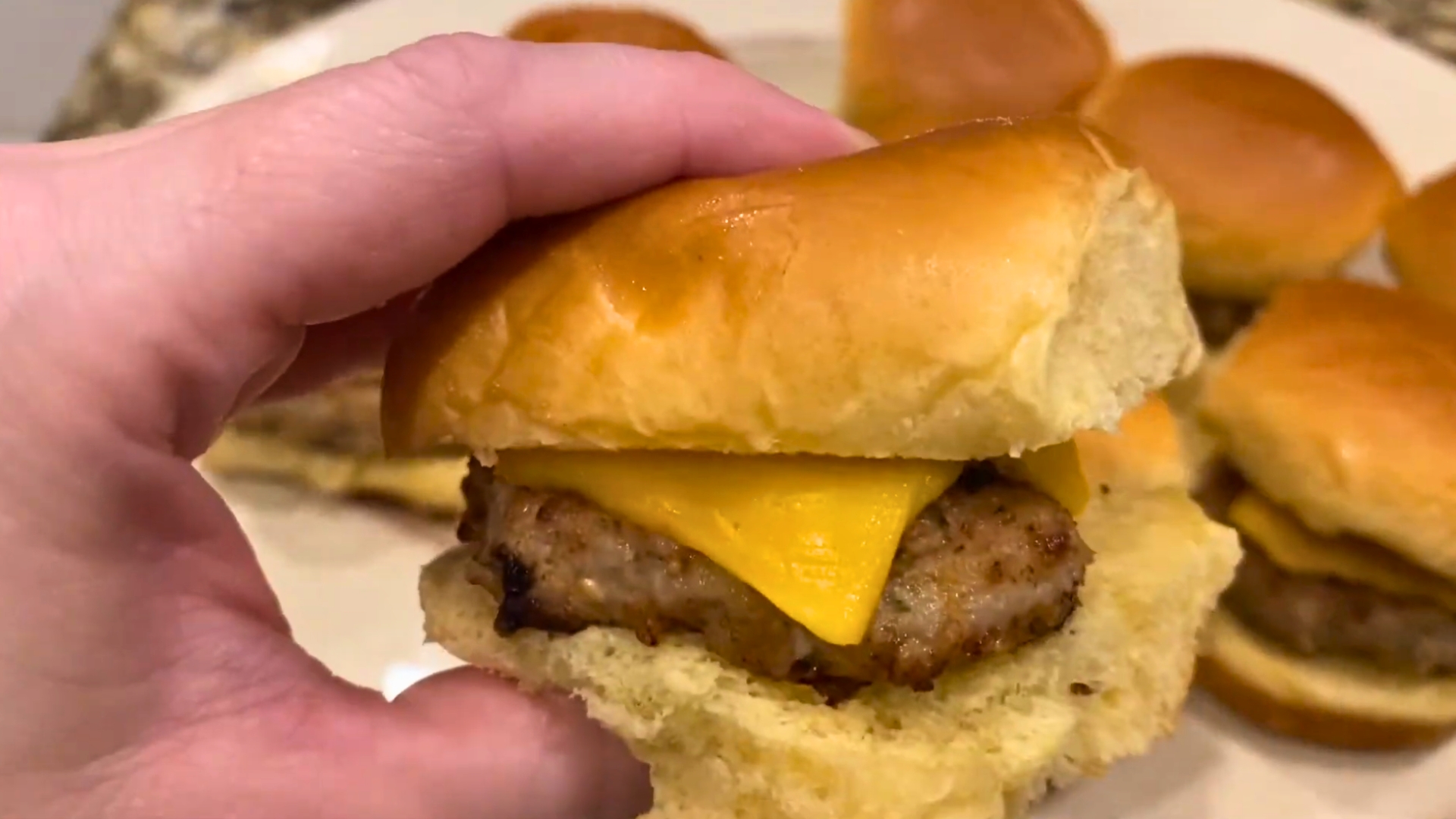 18. Sliders With Turkey Patties