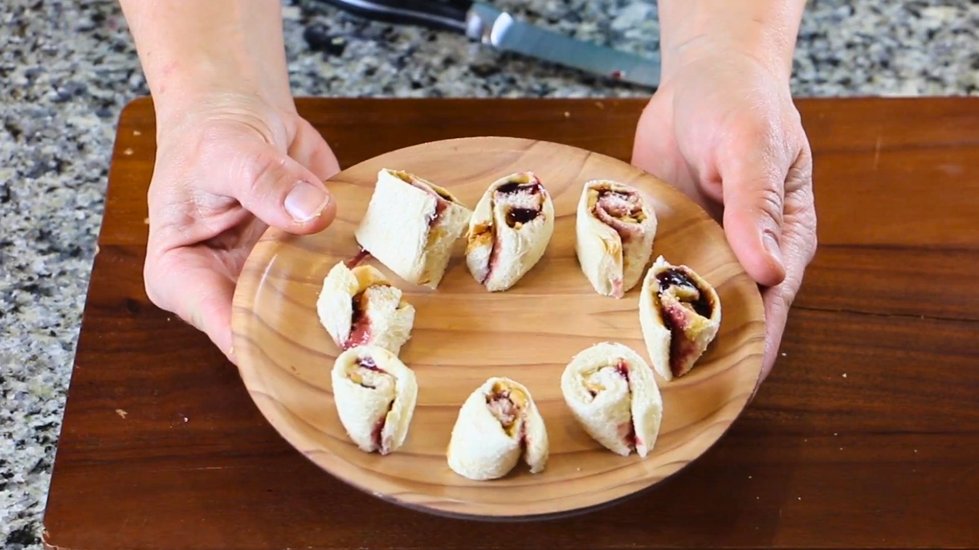 20. Pb&J Sushi Rolls