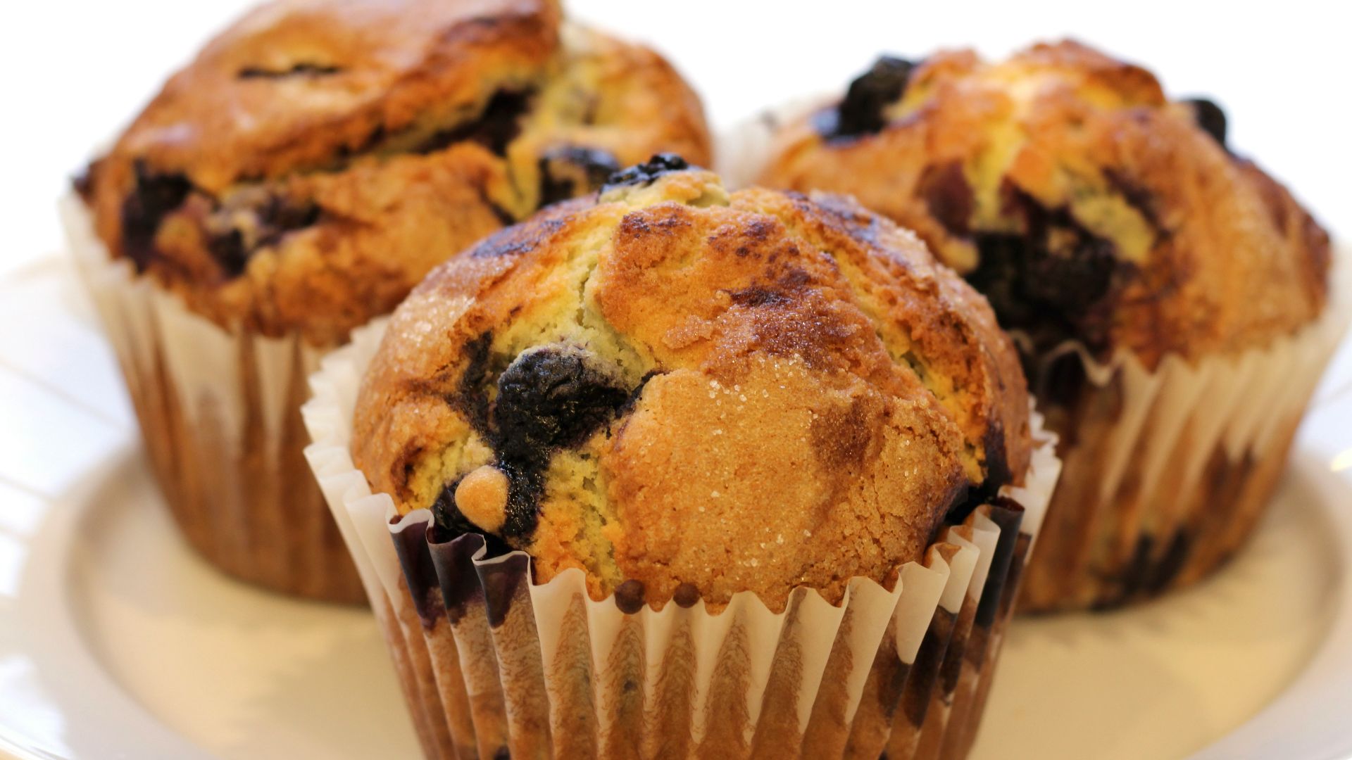 brown cupcakes on white ceramic plate