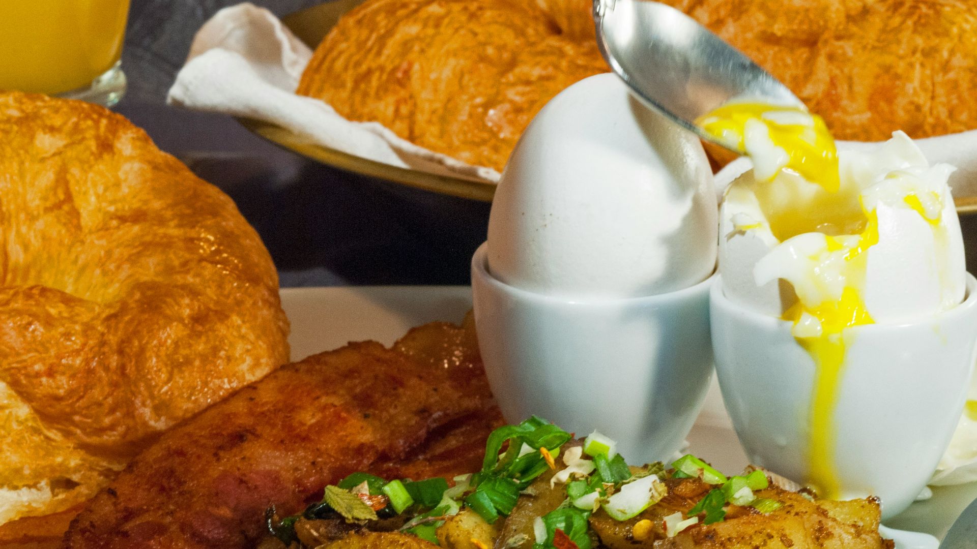 fried chicken with white sauce on white ceramic plate