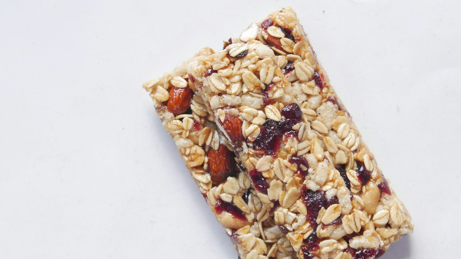 a bar of granola sitting on top of a table