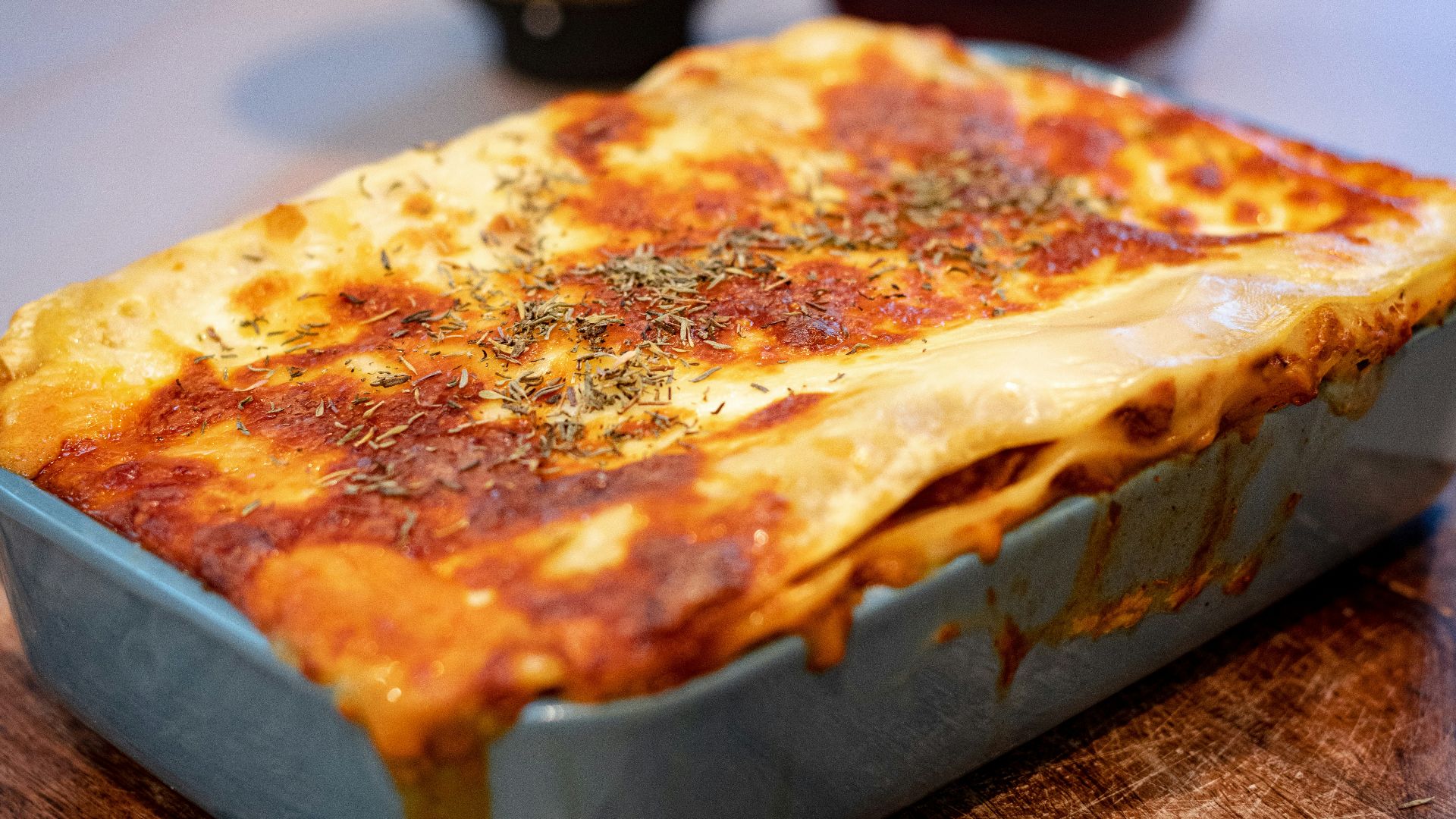 pizza on brown wooden tray