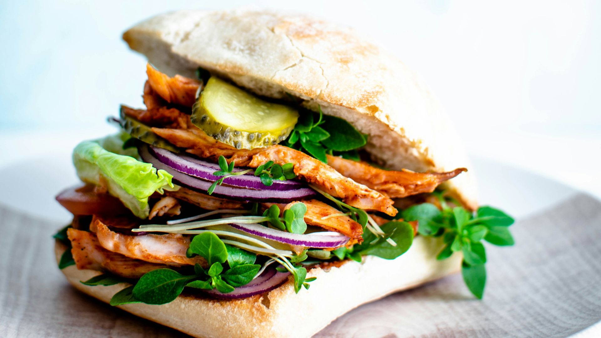 hamburger with patty