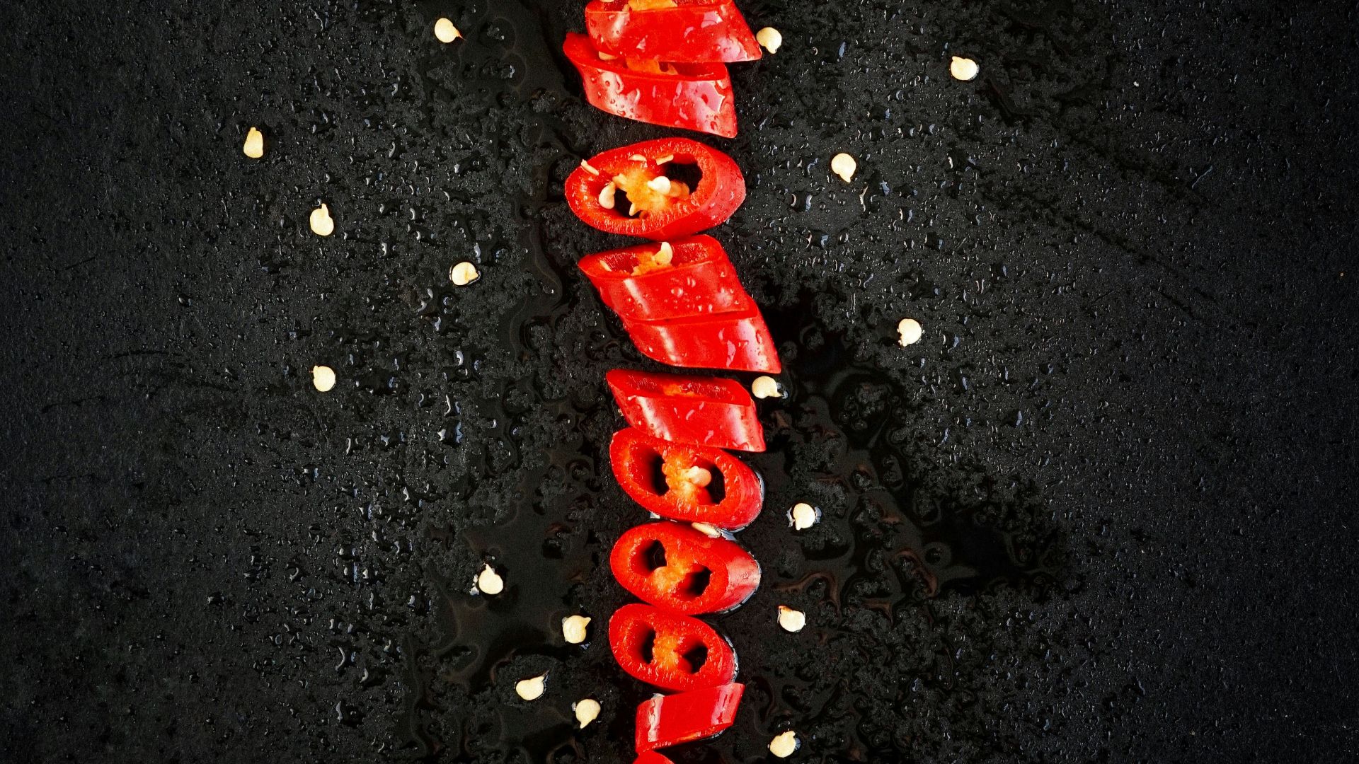 sliced red chili