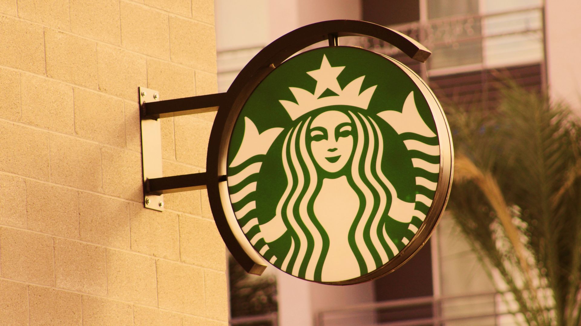 Starbucks sign