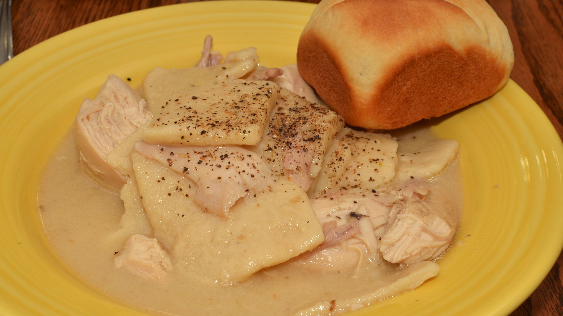 File:Mmm... chicken dumplings (7867591472).jpg