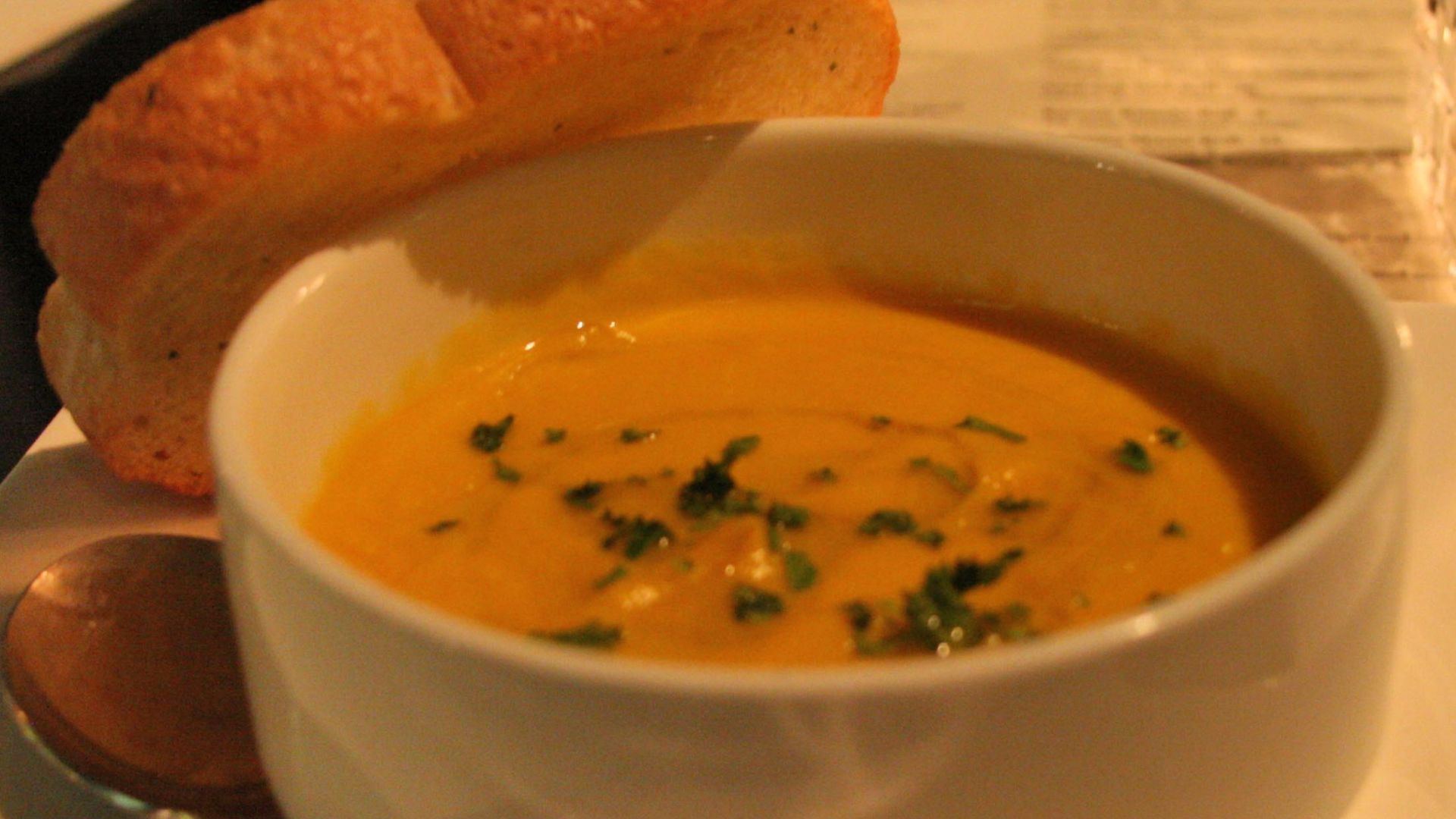 File:Butternut squash bisque at Sobu in Knoxville, TN.jpg