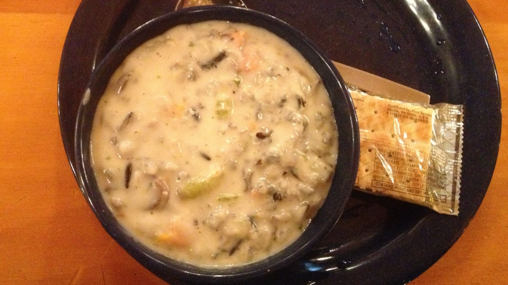 File:Chicken and wild rice soup, Famous Dave's Bozeman, Montana.jpg