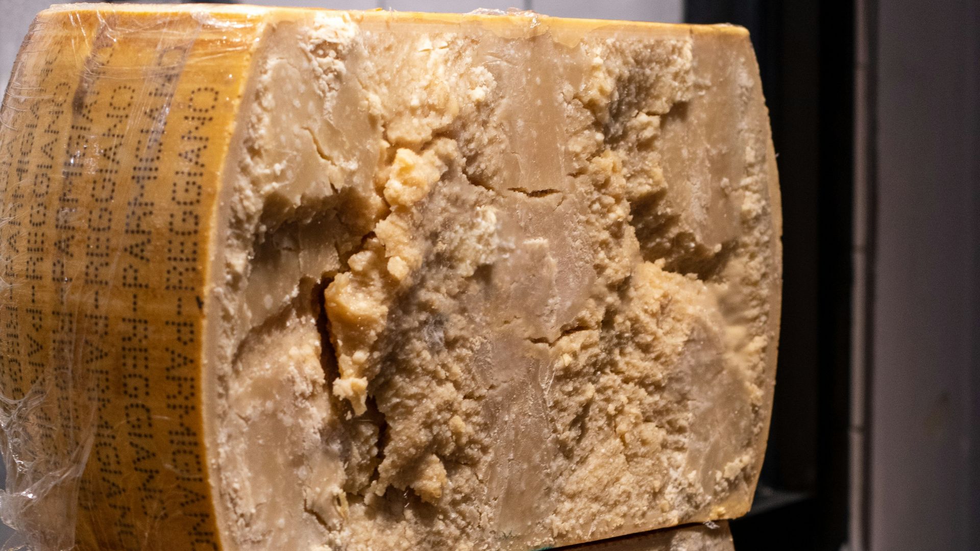 a stack of cheese stacked on top of each other