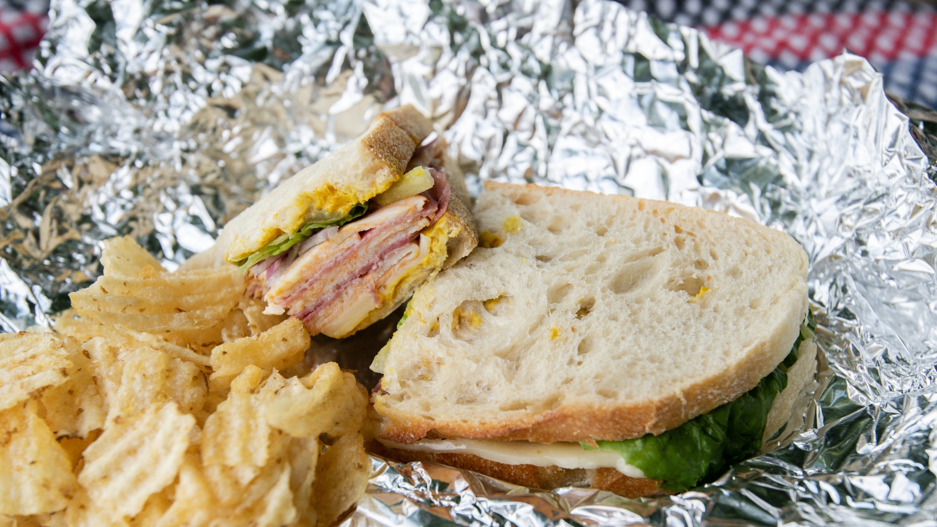 brown bread on white paper