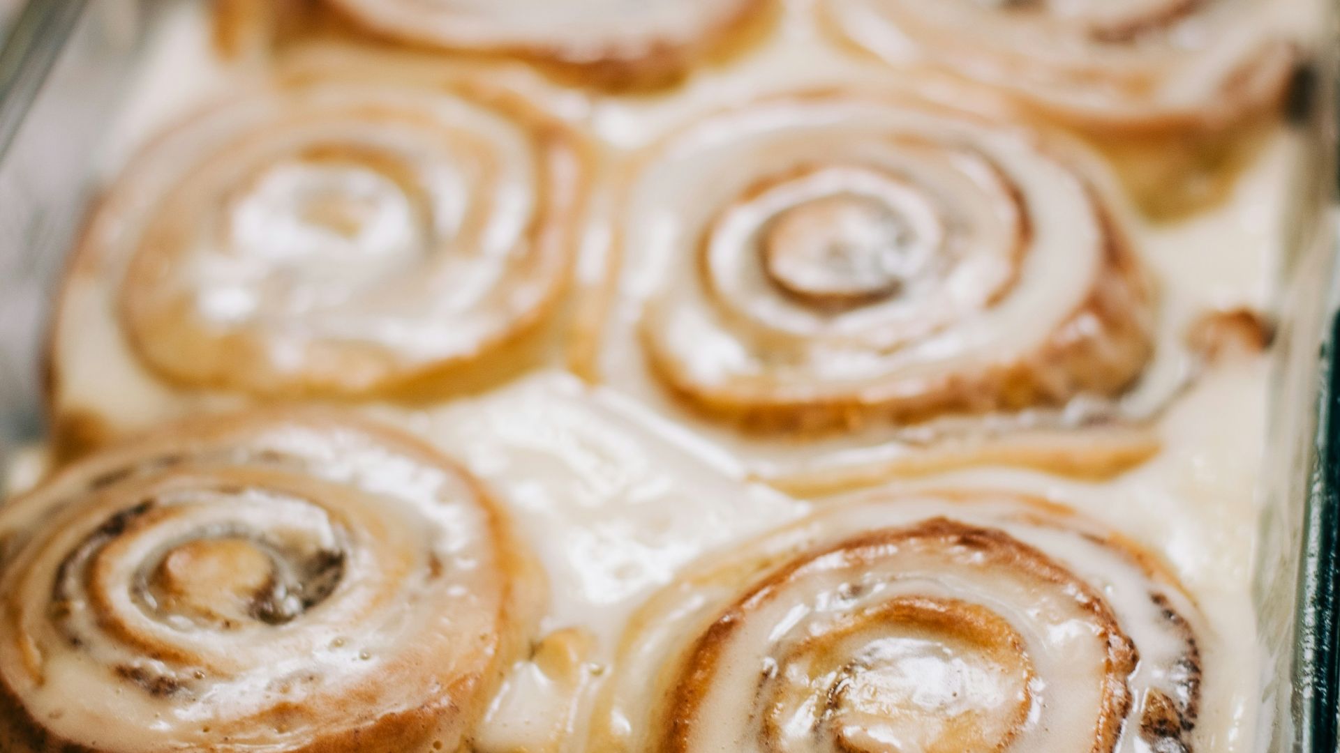 brown and white icing covered cake