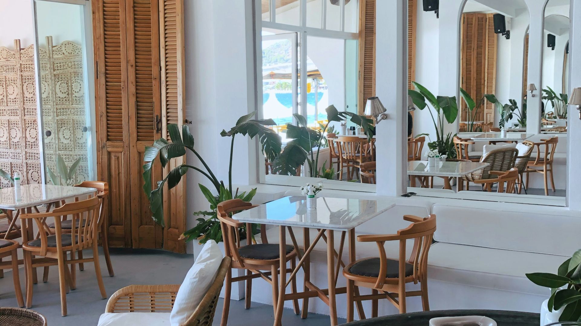 brown wooden table and chairs