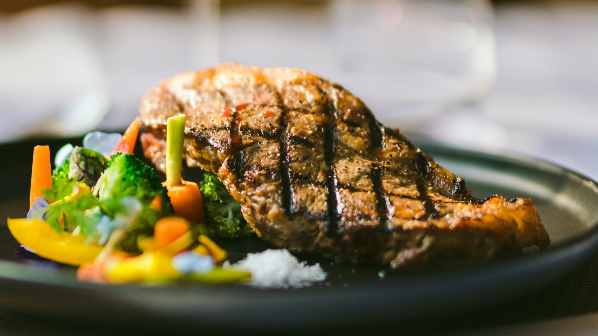 cooked food on white ceramic plate