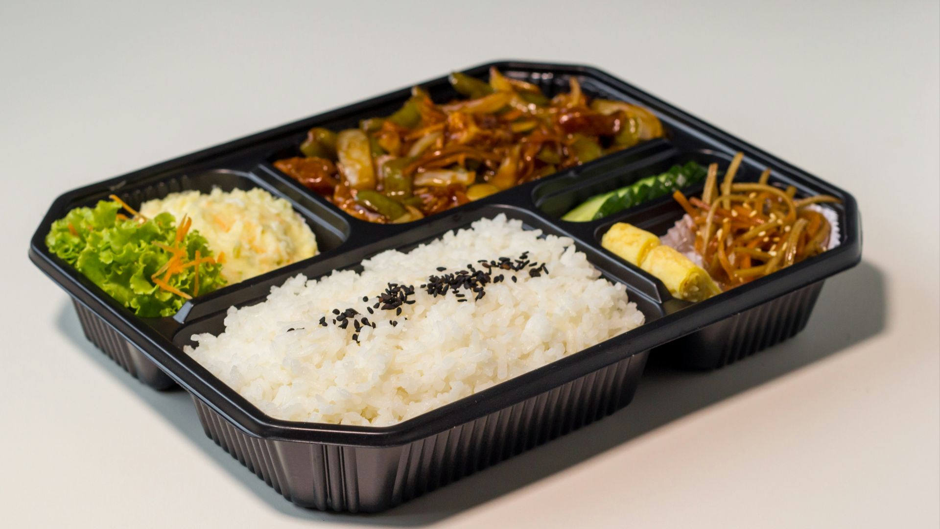 rice with meat and vegetable dish