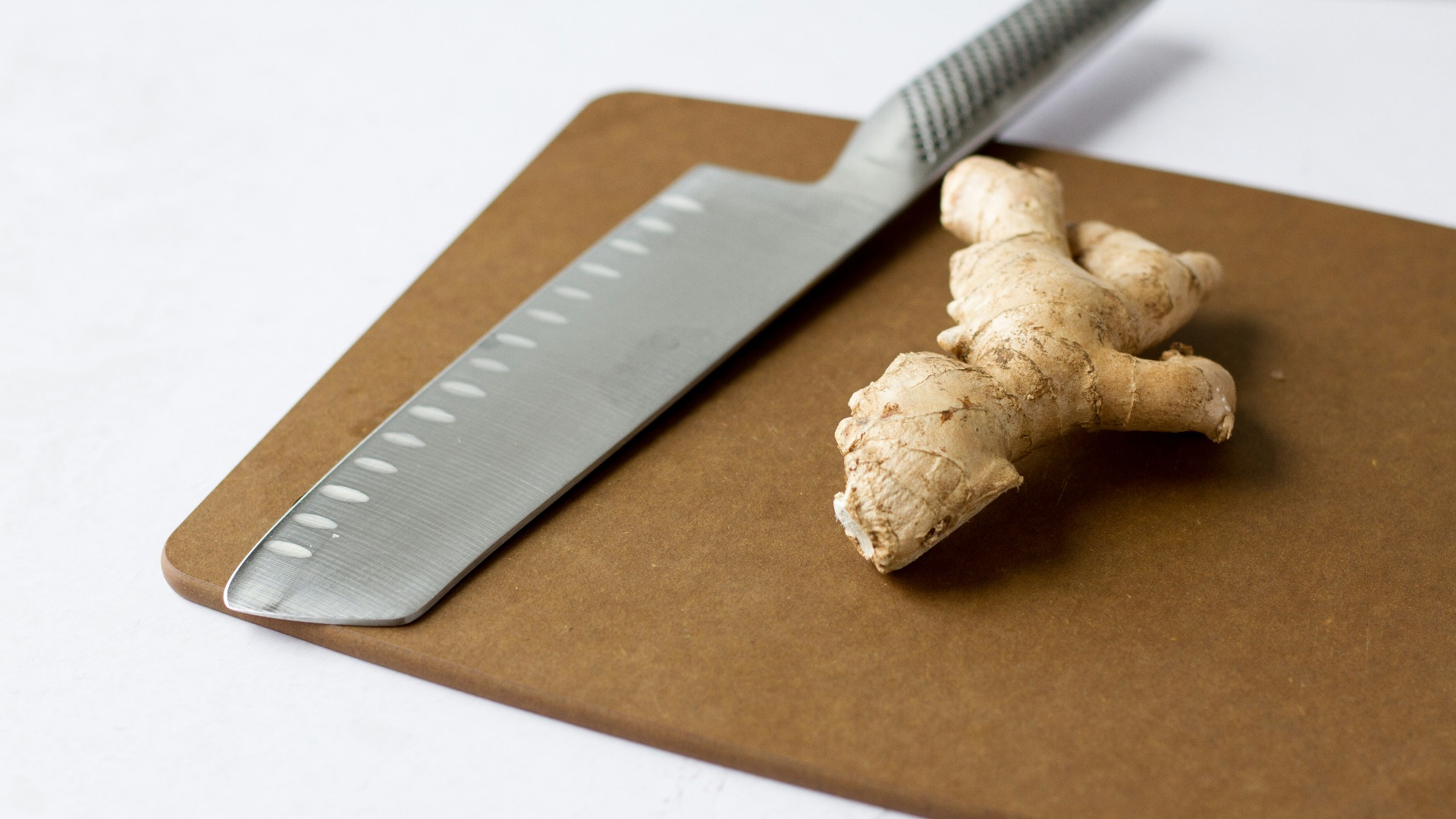 white bread on brown paper