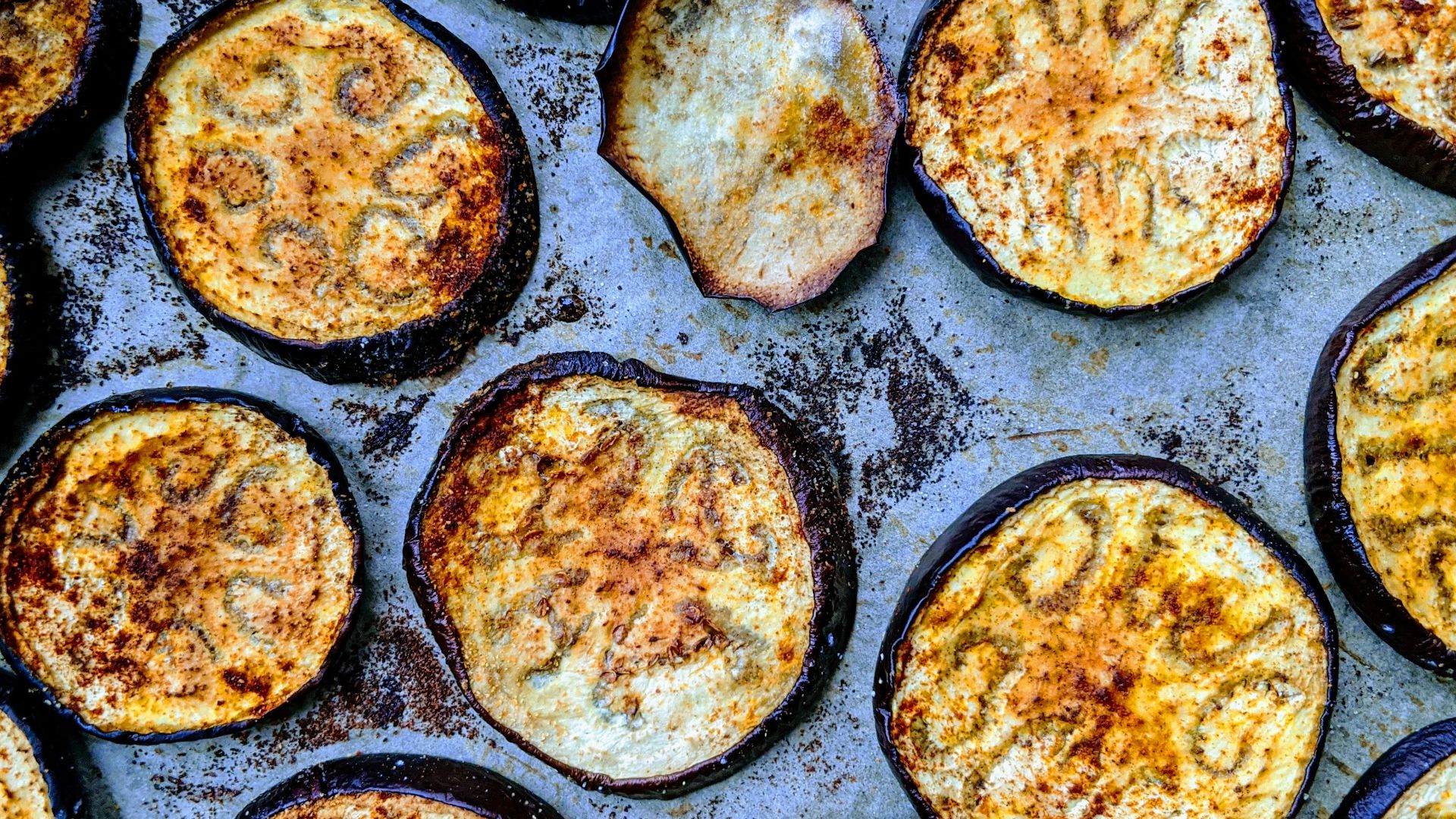 sliced of pizza on black pan