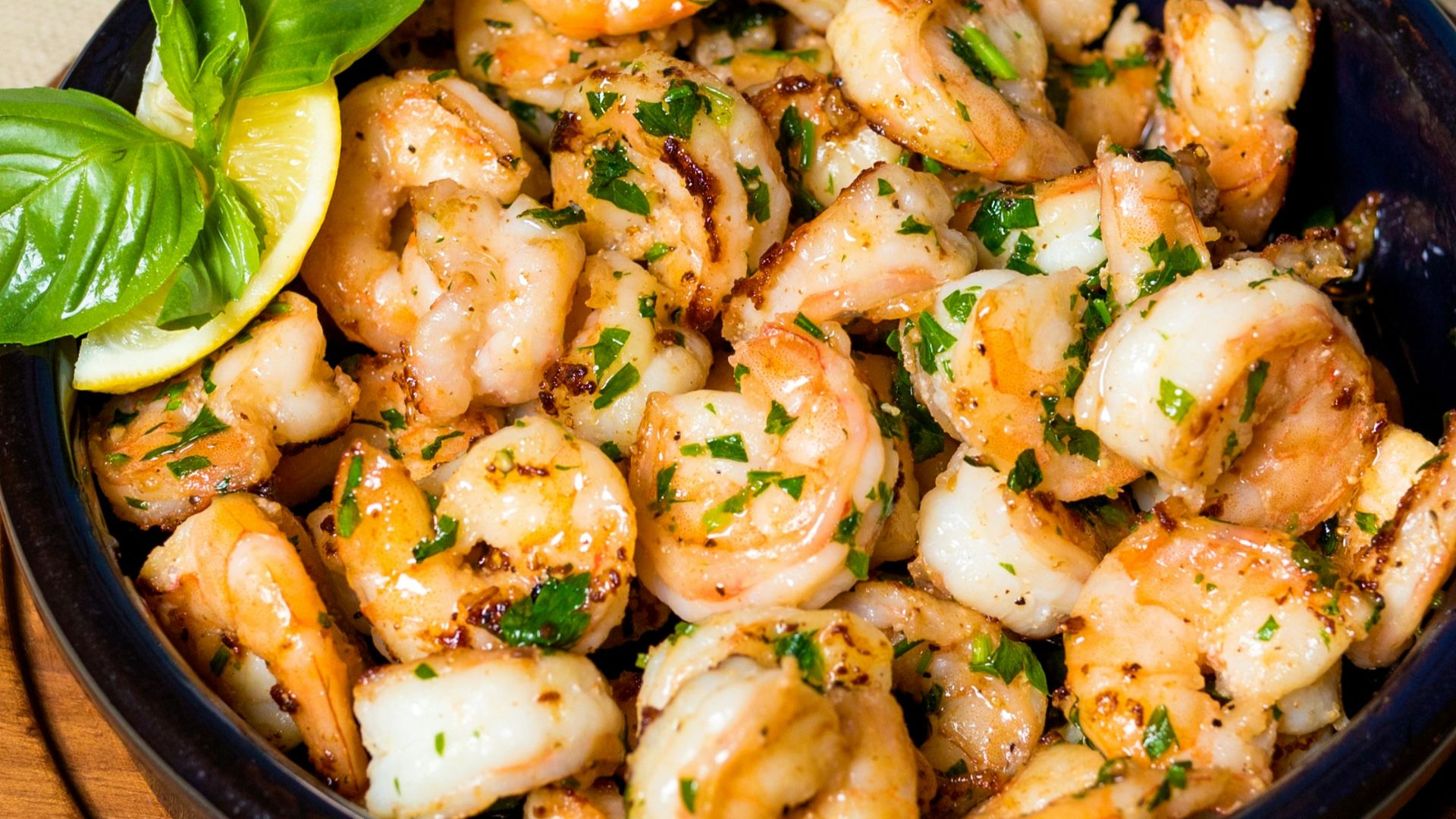 cooked food on black ceramic bowl