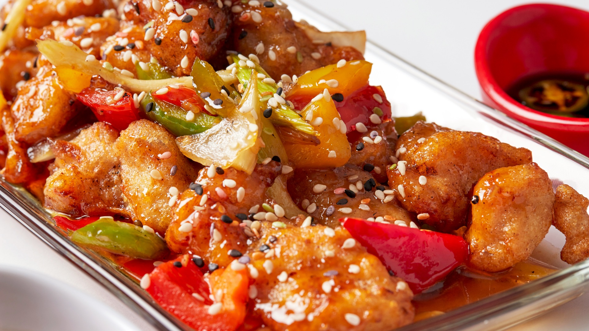 cooked food on white ceramic plate