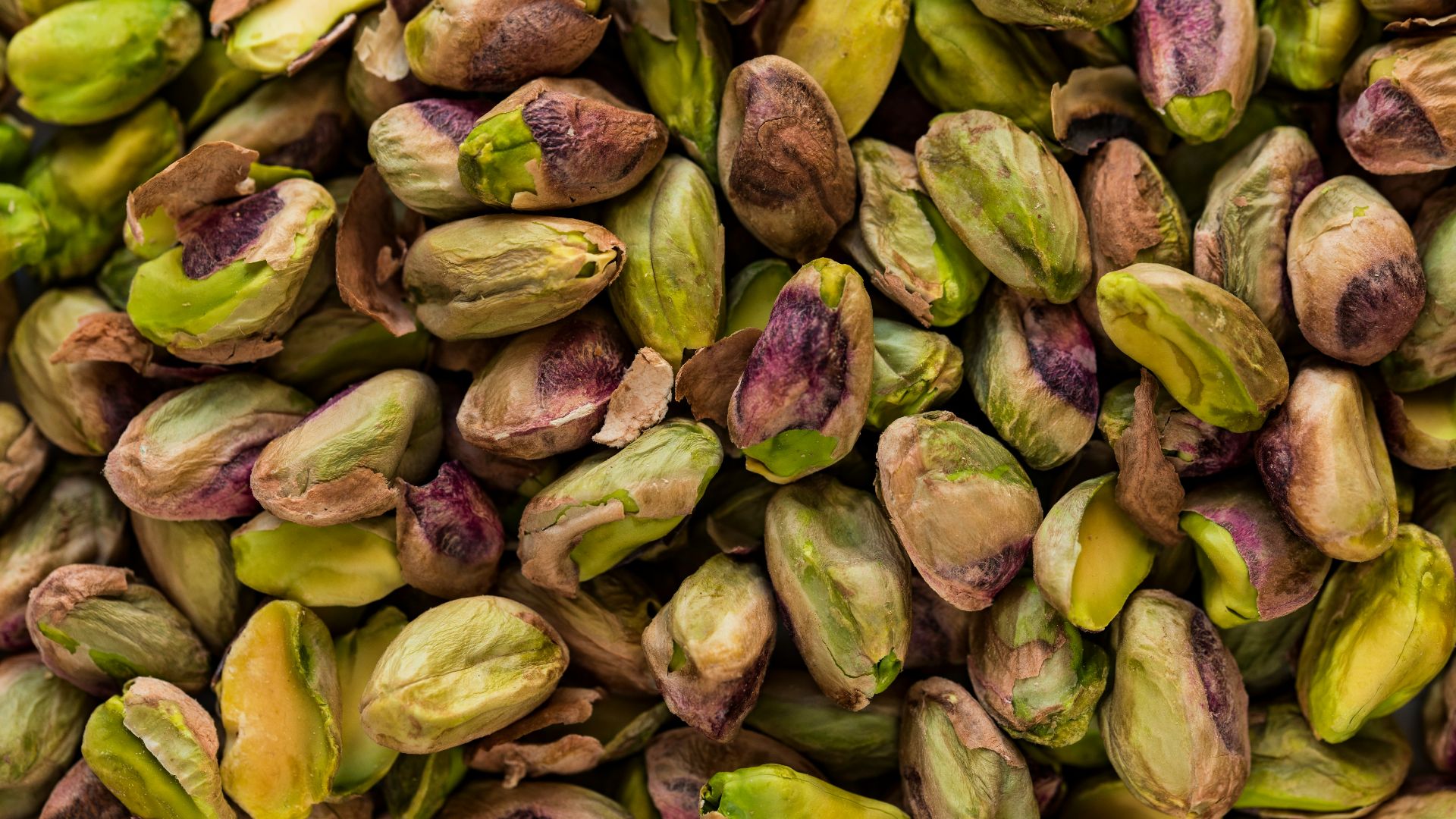 green-and-brown fruits